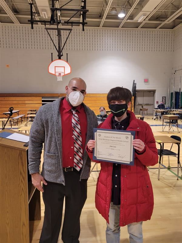 GMMS Student of the month